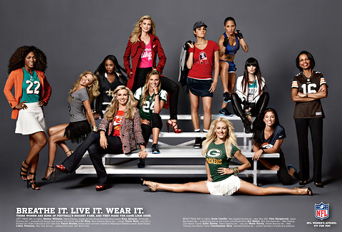 Photo of NFL It's My Team campaign