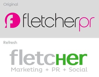 Fletcher Marketing PR brand refresh