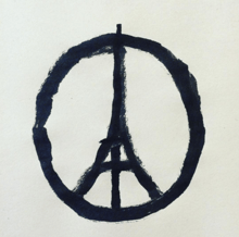 Pray for Paris - Source: Jean Jullien